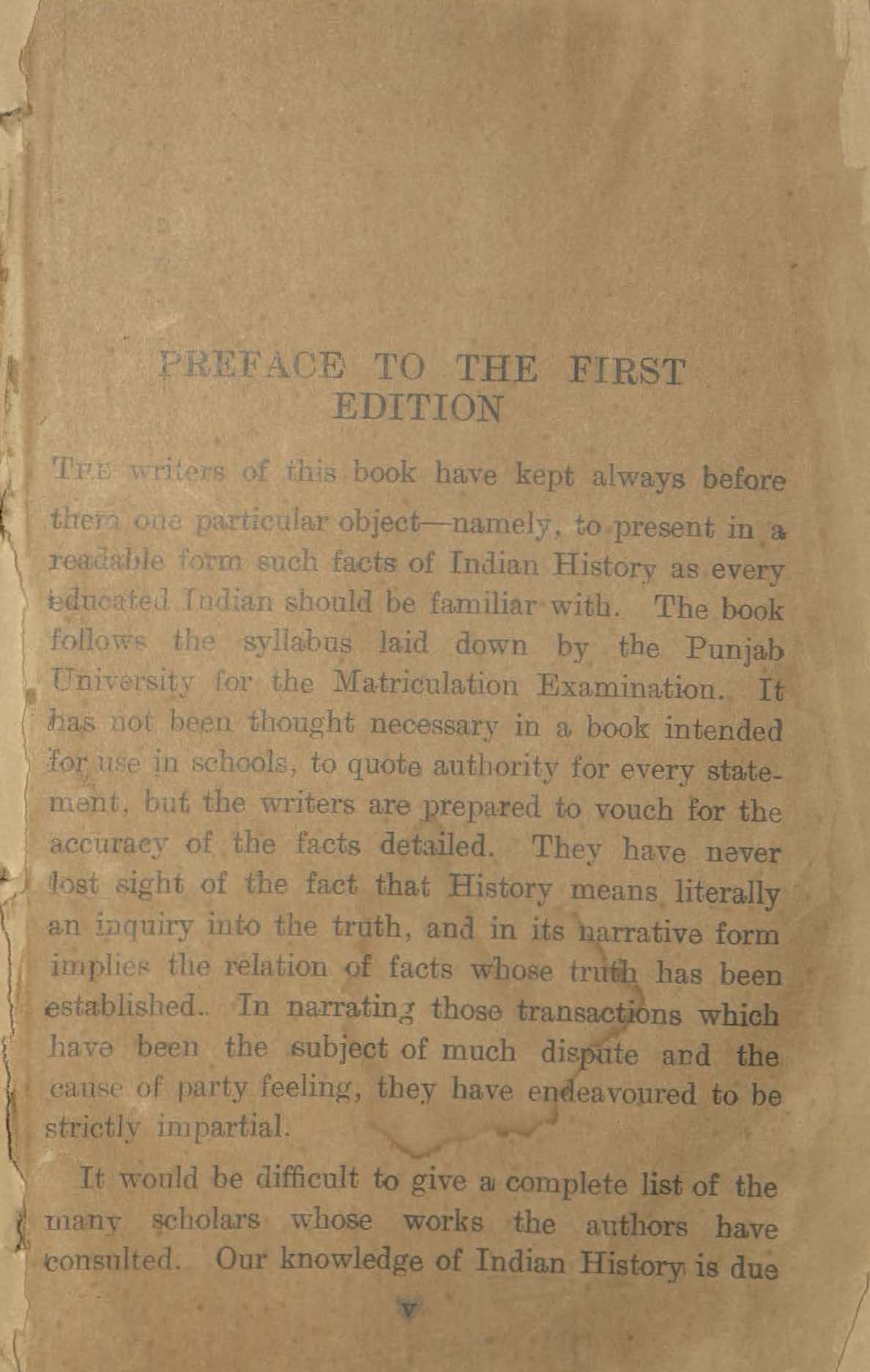 A history of India